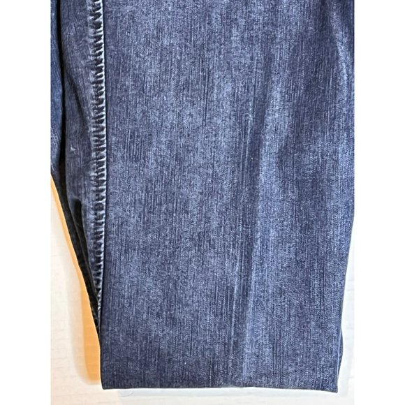 Express Vintage Indigo Editor Dress Flared Leg Jeans 2 - Picture 6 of 14